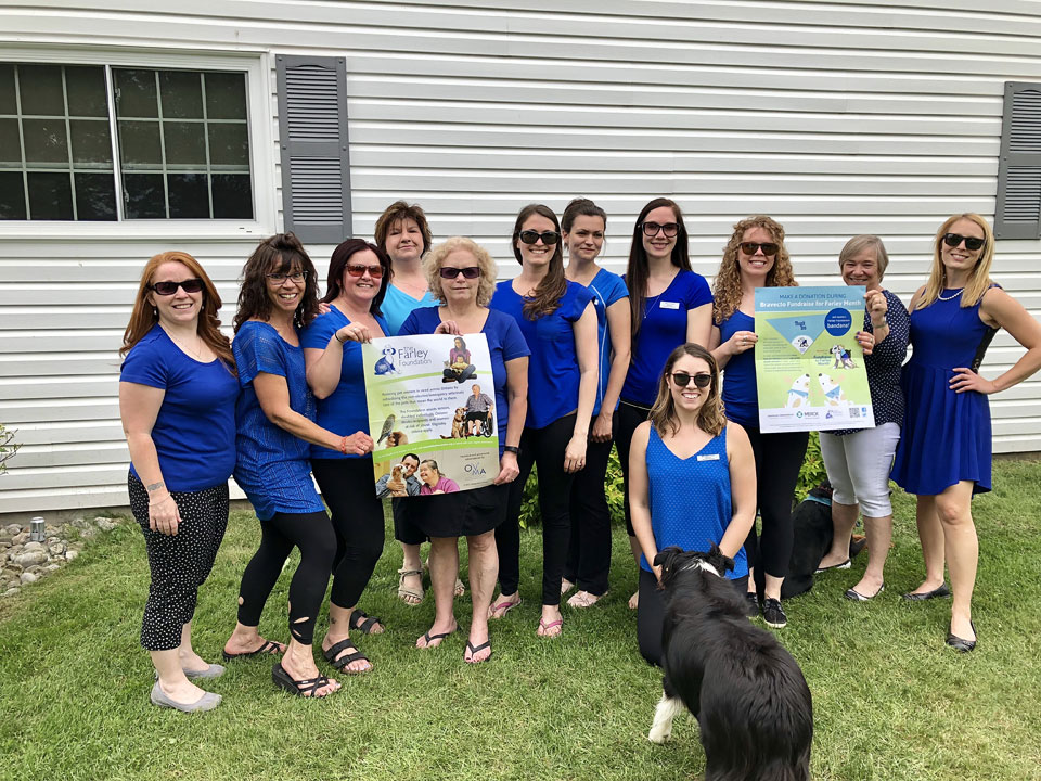 Orillia and District Veterinary Services team